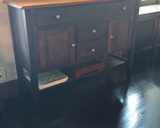 Wood Console Sideboard Cabinet