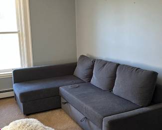 Gray Left-Arm Sectional Sofa