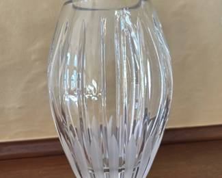 Cut Crystal Decorative Vase