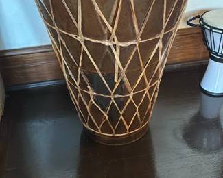 Handmade Rope-Tensioned Floor Drum