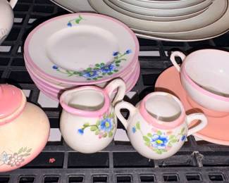 Childrens Tea Set Japan 10 Pc Set!