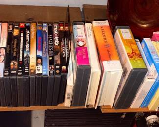 DVDs, Books on CD & Cassettes!