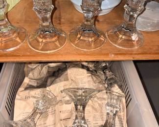 Glass Candle Holders!