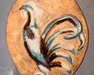 Hand Made Rooster Pottery!
