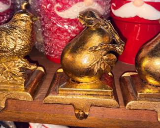 Pear & Partridge Stocking Holders!