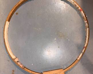 Vtg Large Wooden Quilters Hoop The Gibbs Mfg Co Canton Ohio!