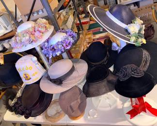 Vtg Hats & Stands!