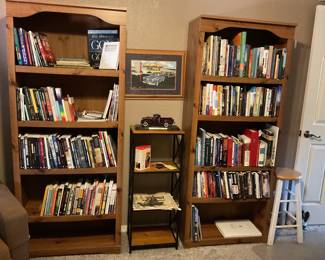 2 book shelves-30x72x12