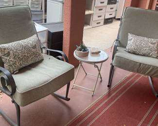 Patio chairs