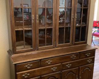 Ethan Allen hutch-78x56x18 