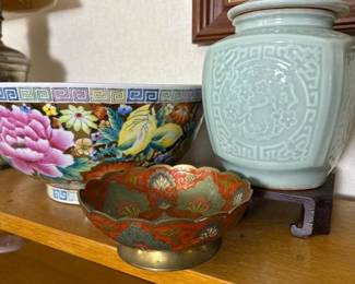 198 chineseporcelainbowlbrassenameldish