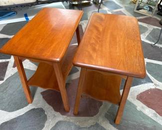 068 pairofamericanmapleendtablesintra