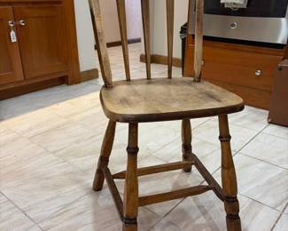 126 windsorstylewoodensidechair