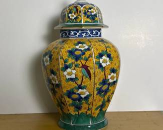 190 kutanihanddecoratedceramicgingerjar