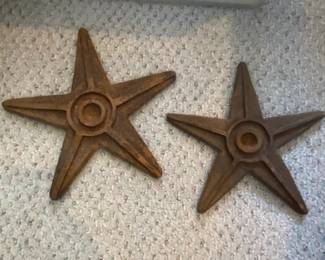 Cast Iron Barn Star Wall Decor