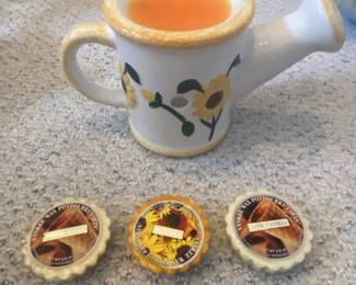 Sunflower Watering Can Wax Warmer