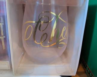 Cheers Stemless Wine Glass  Set of