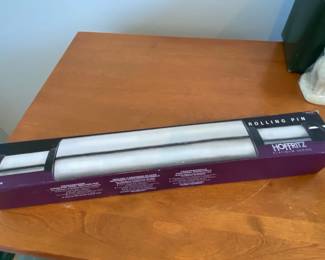 Hoffritz Platinum Series Professional Stainless Steel Rolling Pin third image