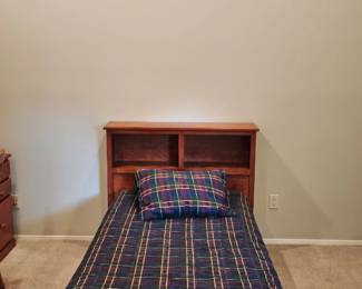 MidCentury Modern Style Twin Bookcase Bed