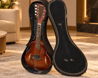 Vintage Kay Silvertone Venetian Mandolin