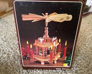 256 woodenchristmaspyramidcandlecarousel
