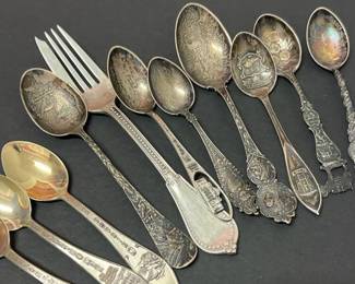 289 sterlingsilverutensilcollectionandc