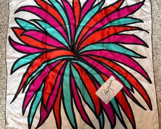 005 vintageschiaparellisilkscarf