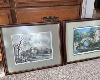 280 pairofframedriverlandscapeprintswi