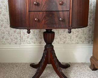 190 vintagewoodensewingcabinetwithpawf