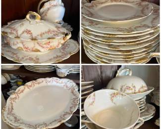 184 porcelainservingpiecesandplatesvict