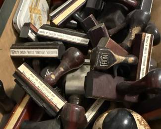 145 vintagerubberofficestamps