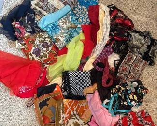 073 vintagesilkcottonscarves
