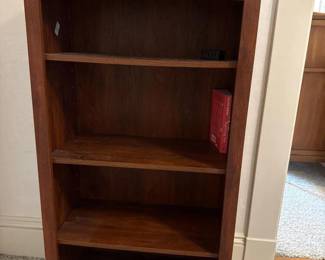 147 woodenbookcasewithadjustableshelves