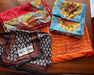 018 vintagedesignerscarvescalvinkleindi