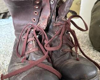 156 vintagecorcoranbrownleathermilitary