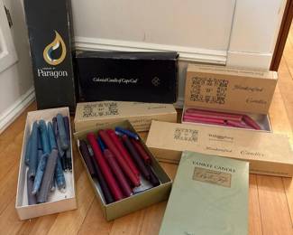 108 assortedvintagetapercandles