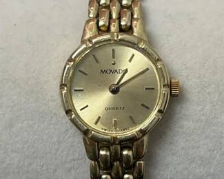 002 movado14kgoldswissquartzladieswatc