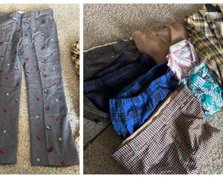 252 assortedvintageclothingbugpantspend