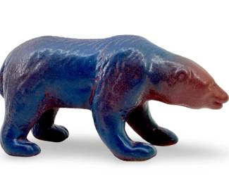 Van Briggle Mulberry Pottery Bear