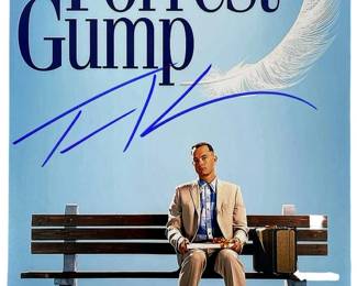 Tom Hanks Signed Forrest Gump Photo with CoA