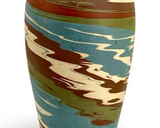 Vintage Niloak Mission Swirl Pottery Vase