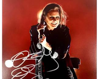Ozzy Osbourne Signed Photo with CoA