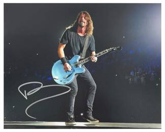 Dave Grohl Signed Photo with CoA