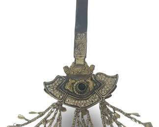 Vintage Tibetan Brass Coin Purse