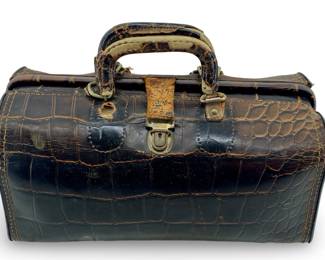 Vintage Doctor’s Bag with Medical Equipment