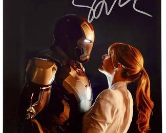Gwyneth Paltrow Autographed Tony and Pepper Photo
