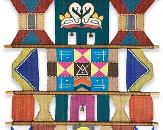 1970’s Colorful Bell Tapestry