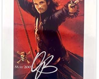 Ronaldo Bloom Autographed Will Turner Photo +CoA