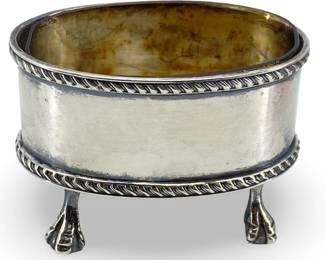 Antique Edwardian Sterling Salt Cellar