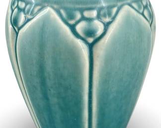 Small Antique Glazed Blue Rookwood Vase